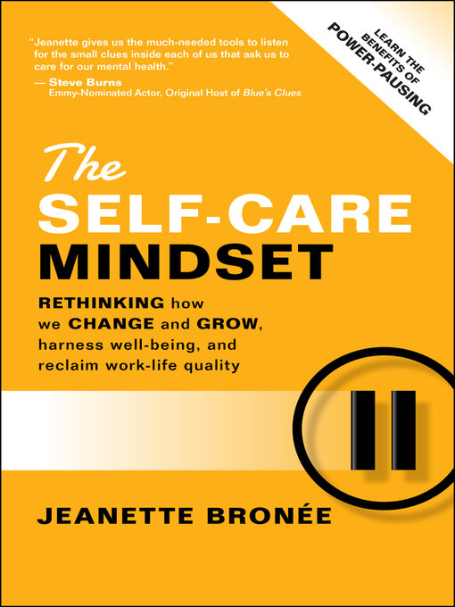 Title details for The Self-Care Mindset by Jeanette Bronee - Available